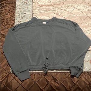 Lole Drawstring Cropped Sweatshirt